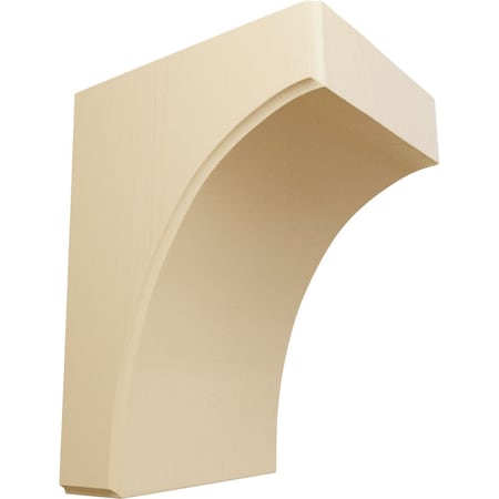 Ekena Millwork 5 1/4"W x 6"D x 8"H Clarksville Bracket, Maple BKTW05X06X08CVMA